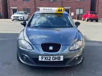 Begagnad Seat Leon Copa 105 HK (77 kW) 2012 Grå Halvkombi