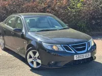 Używany Saab 9-3 2009 Czarny Sedan/Limuzyna