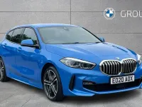 Used BMW 120 M Sport 190 HP (139 kW) 2020 Misano blue metallic Hatchback
