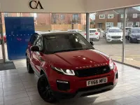 Used Land Rover Range Rover evoque SE 150 HP (110 kW) 2017 Red Estate