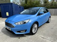 Używany Ford Focus Titanium X 125 KM (91 kW) 2017 Niebieski Hatchback