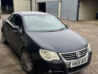 Used VW Eos Sportline 140 HP (102 kW) 2008 Black Cabriolet