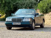 Used Mercedes E220 1995 Green Cabriolet