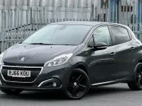 Used Peugeot 208 GT-line 110 HP (80 kW) 2016 Grey Hatchback