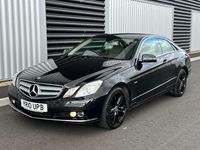 Begagnad Mercedes E350 SE 2010 Svart Sportkupé