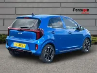 Used Kia Picanto GT-Line 61 HP (44 kW) 2024 Blue Hatchback