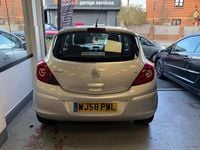 Used Vauxhall Corsa Club 89 HP (65 kW) 2008 Silver Hatchback