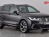 Used VW Tiguan R-line 150 HP (110 kW) 2022 Deep black SUV