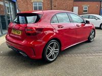 Used Mercedes A180 AMG line 109 HP (80 kW) 2017 Red Hatchback