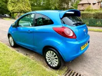 Begagnad Ford Ka Zetec 69 HK (50 kW) 2009 Blå Halvkombi