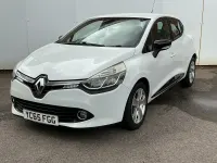 Used Renault Clio Dynamique 88 HP (64 kW) 2015 White Hatchback