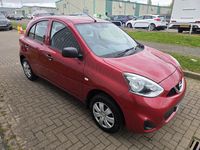 Begagnad Nissan Micra Visia 2015 Röd Halvkombi