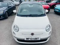 Used Fiat 500 Lounge 69 HP (50 kW) 2013 White Hatchback