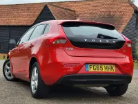 Used Volvo V40 SE 122 HP (89 kW) 2015 Red Hatchback