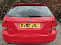 Used VW Golf VII S 2012 Red Estate