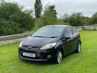 Used Ford Fiesta Zetec 82 HP (60 kW) 2012 Black Hatchback