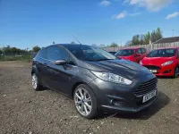 Used Ford Fiesta Titanium 125 HP (91 kW) 2017 Grey Hatchback
