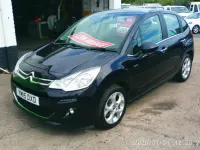 Used Citroën C3 Exclusive 2015 Blue Hatchback