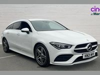 Used Mercedes CLA220 Shooting Brake AMG Line Premium 187 HP (137 kW) 2021 White Estate
