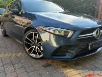 Used Mercedes A35 AMG Premium 306 HP (225 kW) 2021 Blue Hatchback