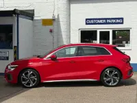 Used Audi A3 S-Line 110 HP (80 kW) 2023 Red Sedan