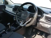 Used Kia Rio 99 HP (72 kW) 2021 Blue Hatchback