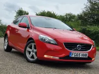 Used Volvo V40 SE 122 HP (89 kW) 2015 Red Hatchback
