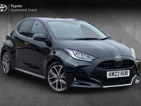 Used Toyota Yaris Hybrid 116 HP (85 kW) 2022 Black Hatchback