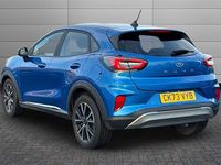 Used Ford Puma Titanium 125 HP (91 kW) 2023 Blue Hatchback