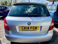 Used Skoda Fabia SE 69 HP (50 kW) 2014 Silver Hatchback