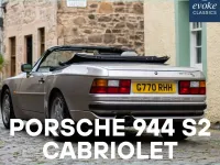Used Porsche 944 211 HP (155 kW) 1989 Silver Cabriolet