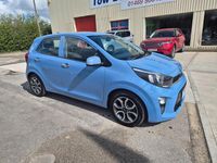 Used Kia Picanto 84 HP (61 kW) 2018 Blue Hatchback