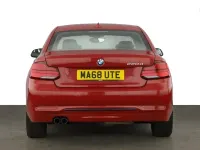 Used BMW 220 Sport Line 2018 Red Coupe
