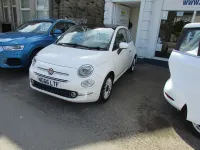 Used Fiat 500 Lounge 69 HP (50 kW) 2017 White Hatchback