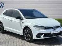 Ny VW Polo Black Edition 115 HK (84 kW) 2026 Vit Halvkombi