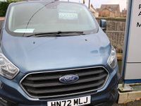 Begagnad Ford Transit Custom Limited 170 HK (125 kW) 2022 Blå Van