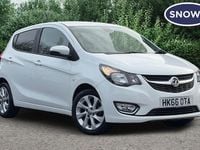 Used Vauxhall Viva 75 HP (55 kW) 2016 White Hatchback
