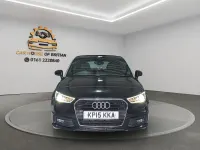 Used Audi A1 S-Line 125 HP (91 kW) 2015 Black Hatchback