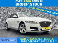 Used Jaguar XF Portfolio 2018 White Estate