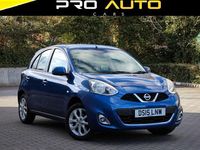 Used Nissan Micra Acenta 2015 Blue Hatchback