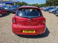 Used Nissan Micra Acenta 2016 Red Hatchback