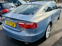 Usado Audi A5 190 HP (139 kW) 2010 Azul Coupé