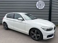 Used BMW 118 Sport Line 2019 White Hatchback