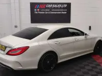 Used Mercedes CLS220 AMG line 174 HP (127 kW) 2015 White Coupe