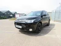 Used Mitsubishi Outlander 2014 Black SUV