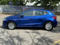 Used Seat Ibiza SE 95 HP (69 kW) 2017 Blue Hatchback