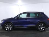 Second-hand VW Tiguan Match 150 CP (110 kW) 2019 Albastru SUV