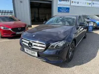 Used Mercedes E350 SE 258 HP (189 kW) 2017 Blue Sedan