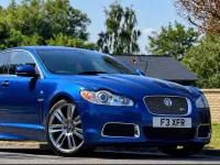 Used Jaguar XFR Supercharged 2009 Blue Sedan