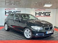 Used BMW 116 Sport Line 2017 Black Hatchback